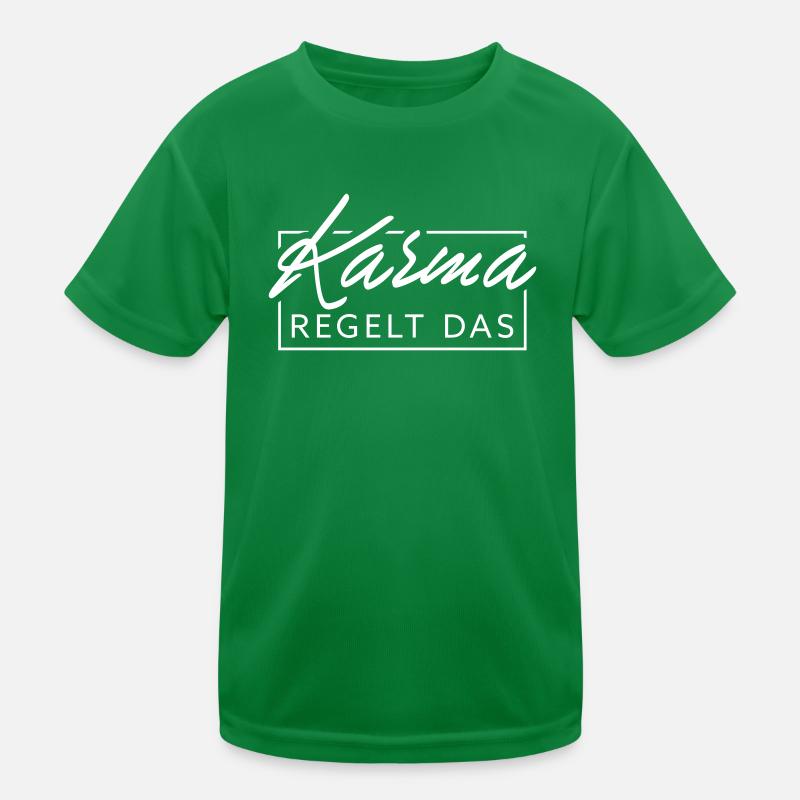 Karma regulates this Kids Functional T-Shirt