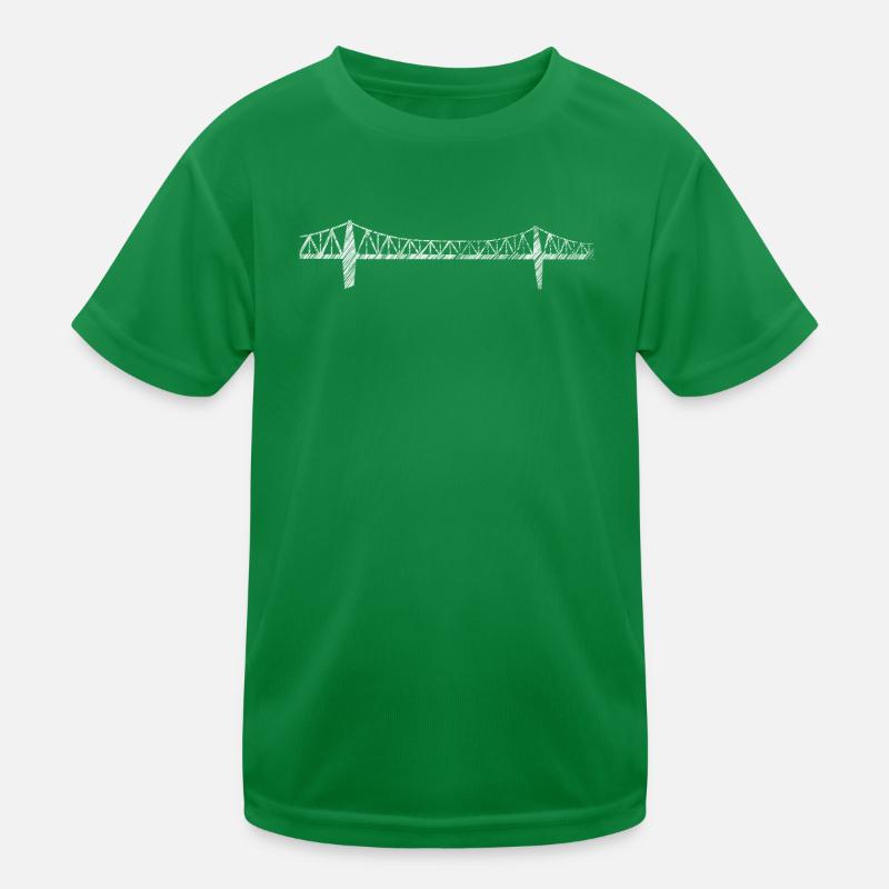 Canal du pont principal de Rendsburg T-shirt sport Enfant