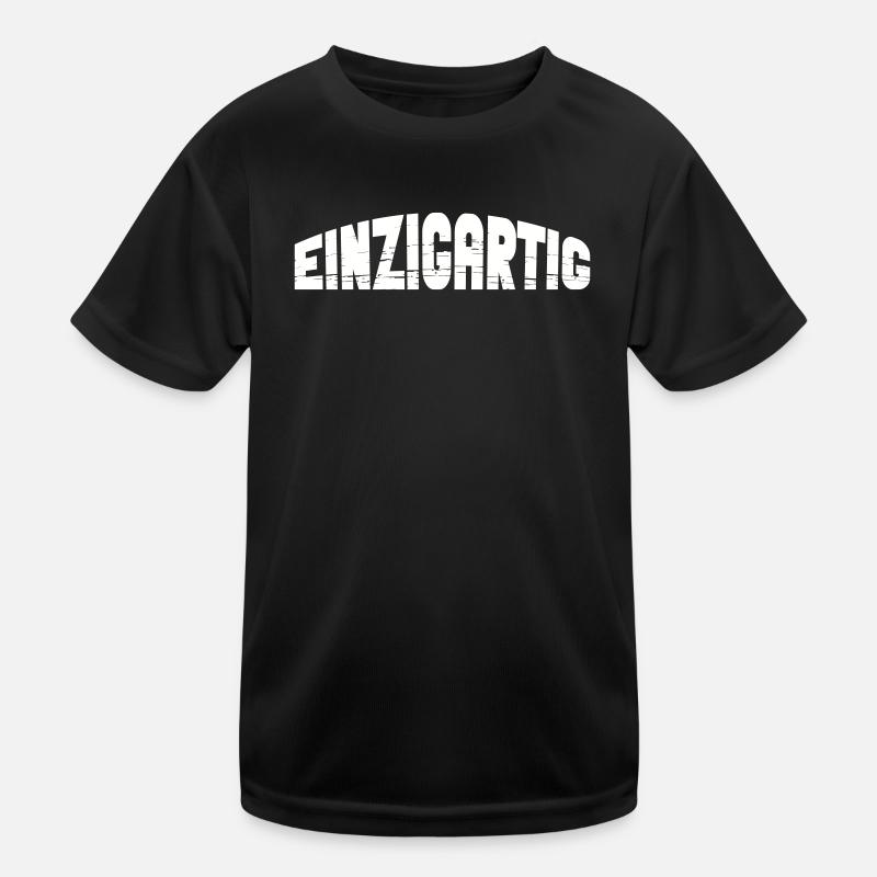 einzigartig Kinder Funktions-T-Shirt