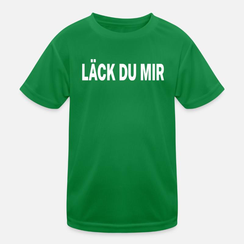 Läck du mir - Schweizerdeutsch Kinder Funktions-T-Shirt
