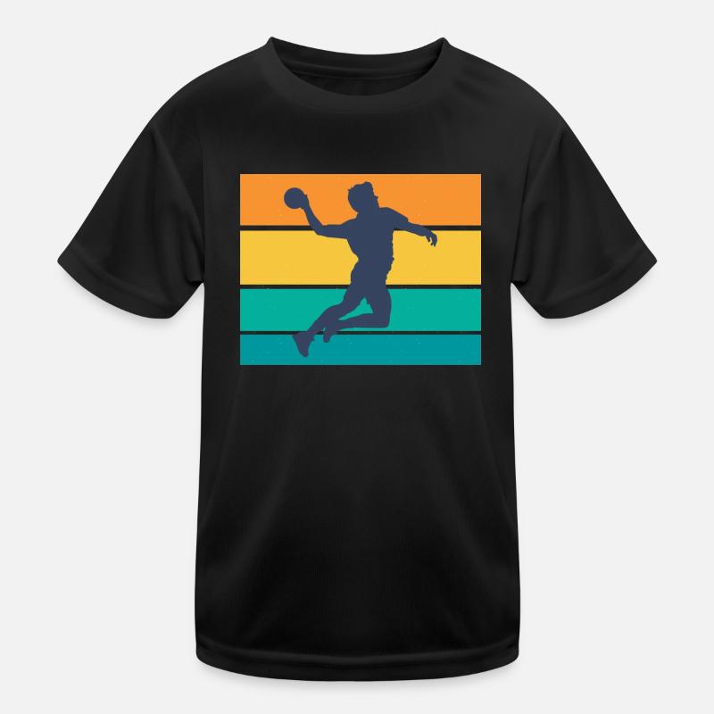 handballer handball Kinder Funktions-T-Shirt
