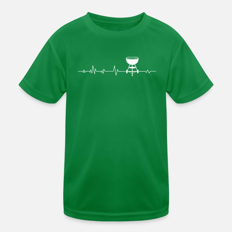Grill Grillen Kinder Funktions-T-Shirt