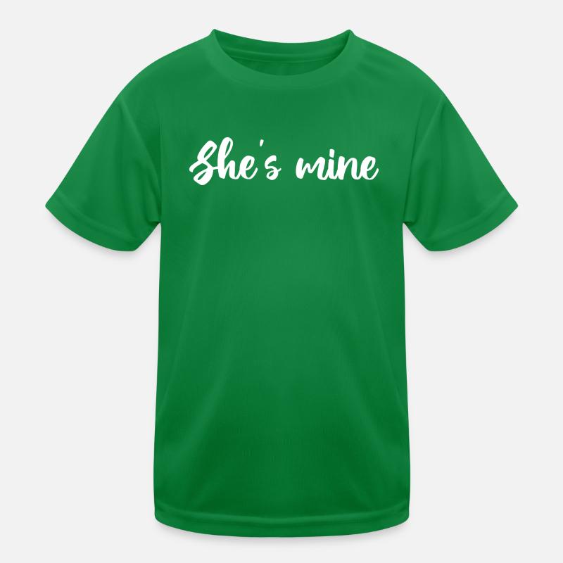 She_s Conception de la mine T-shirt sport Enfant
