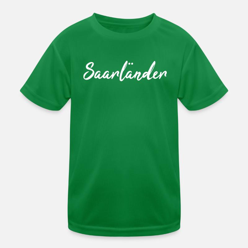 Saarländer Saarländisch Saar Saarland Geschenk Kinder Funktions-T-Shirt