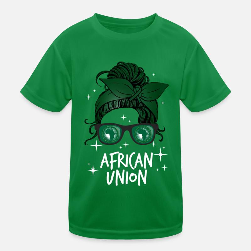 African Union Kids Functional T-Shirt