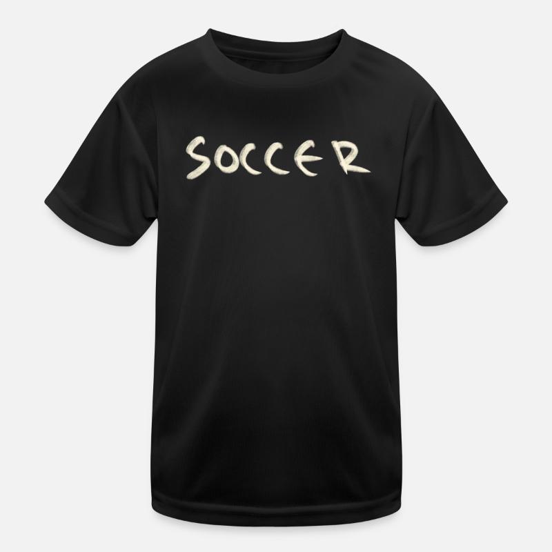 Soccer Kinder Funktions-T-Shirt