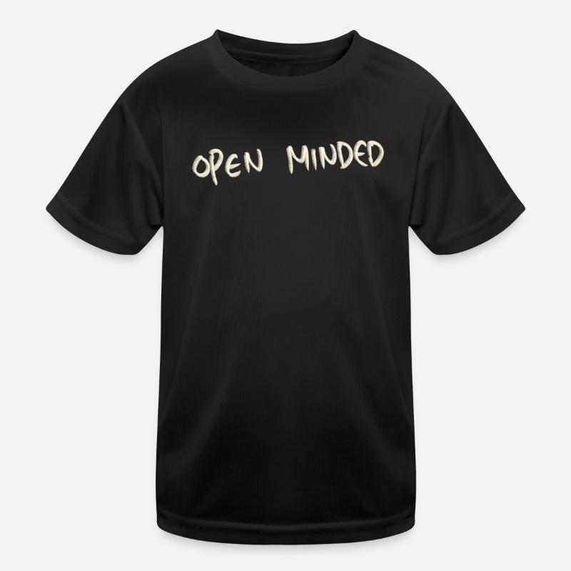 Open minded Kinder Funktions-T-Shirt