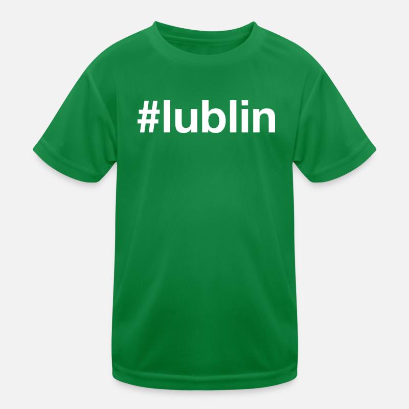 Lublin Polska Polen Kinder Funktions-T-Shirt