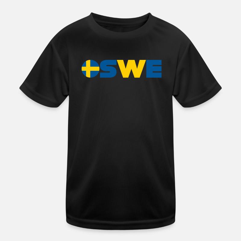 Sweden Kids Functional T-Shirt