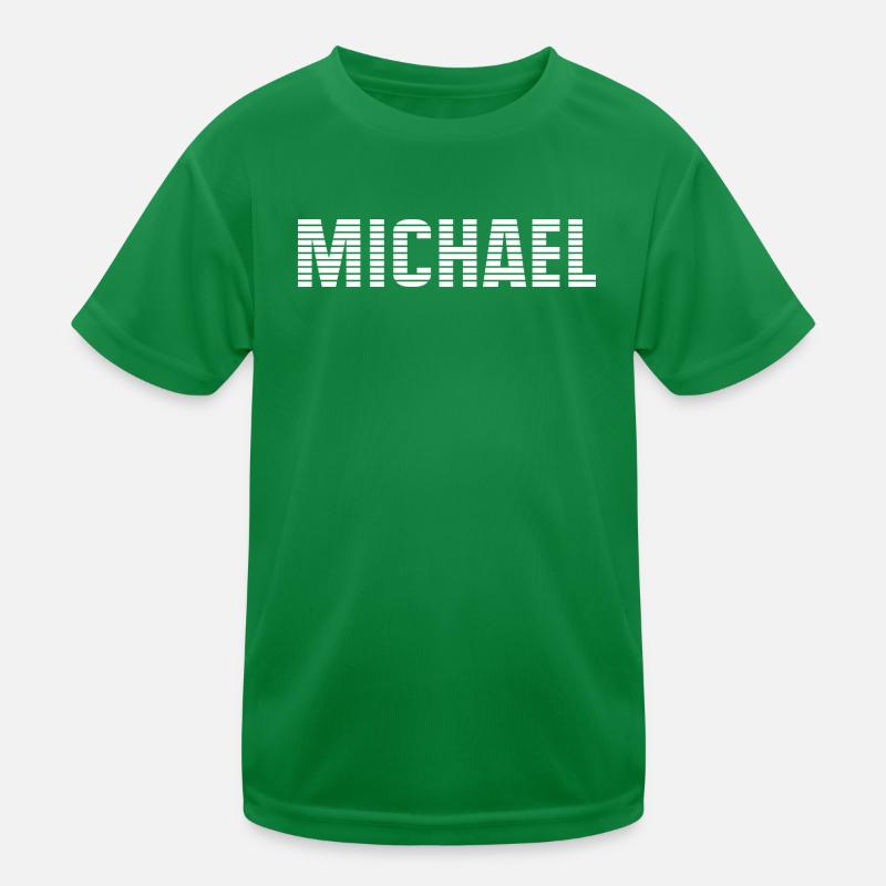 Nom Michael T-shirt sport Enfant