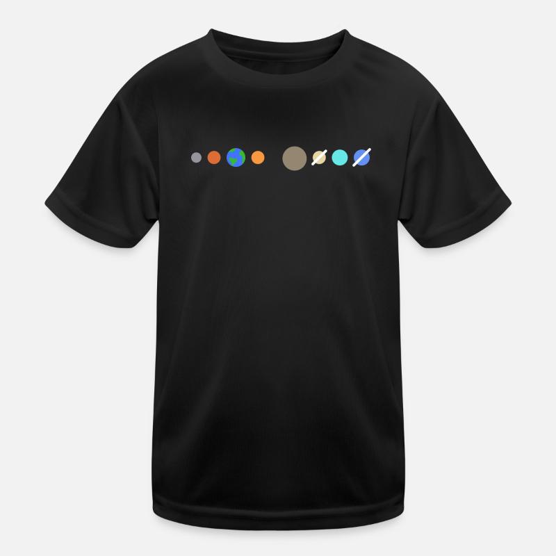 Sonnensystem Planeten Kinder Funktions-T-Shirt
