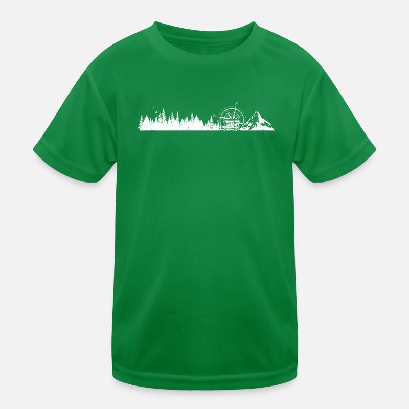 Explorer les forêts de montagne T-shirt sport Enfant