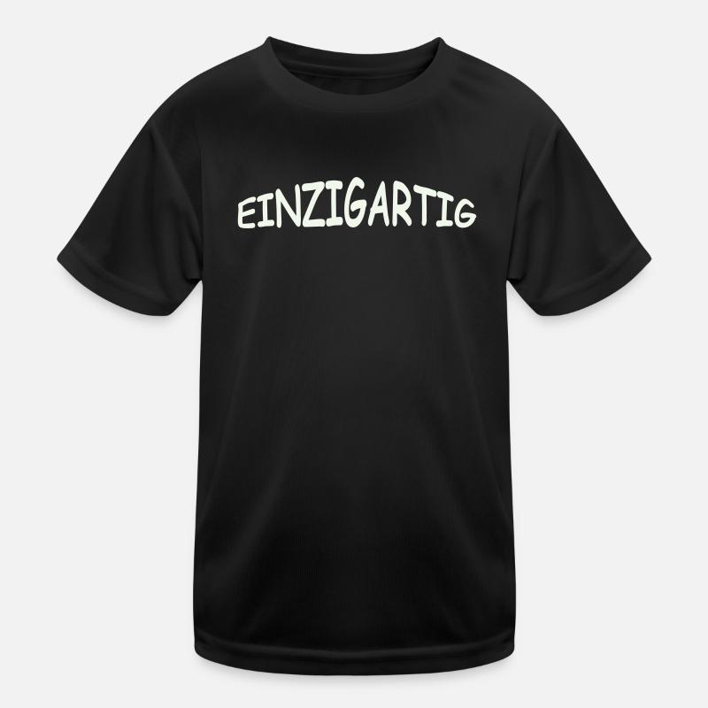 einzigartig- Kinder Funktions-T-Shirt