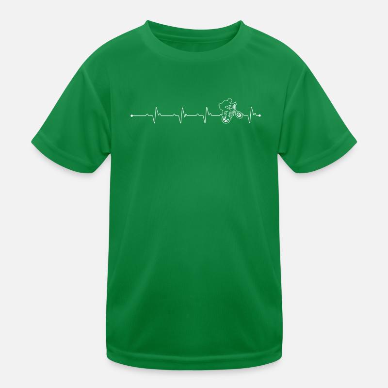 Heartbeat bmx Kids Functional T-Shirt