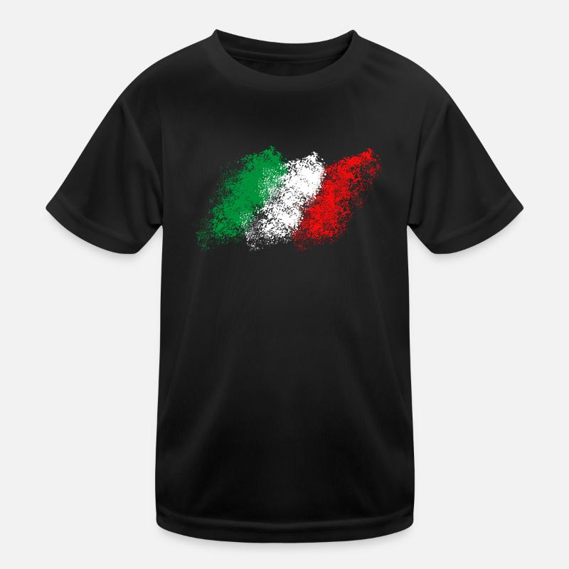 Drapeau italien Drapeau Vintage T-shirt sport Enfant
