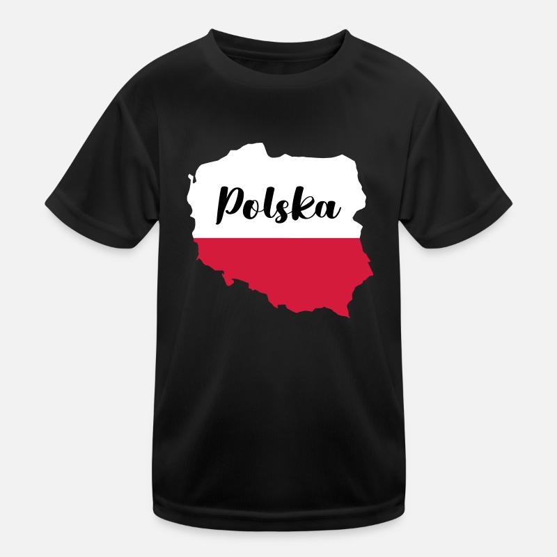 Poland Polska Kids Functional T-Shirt