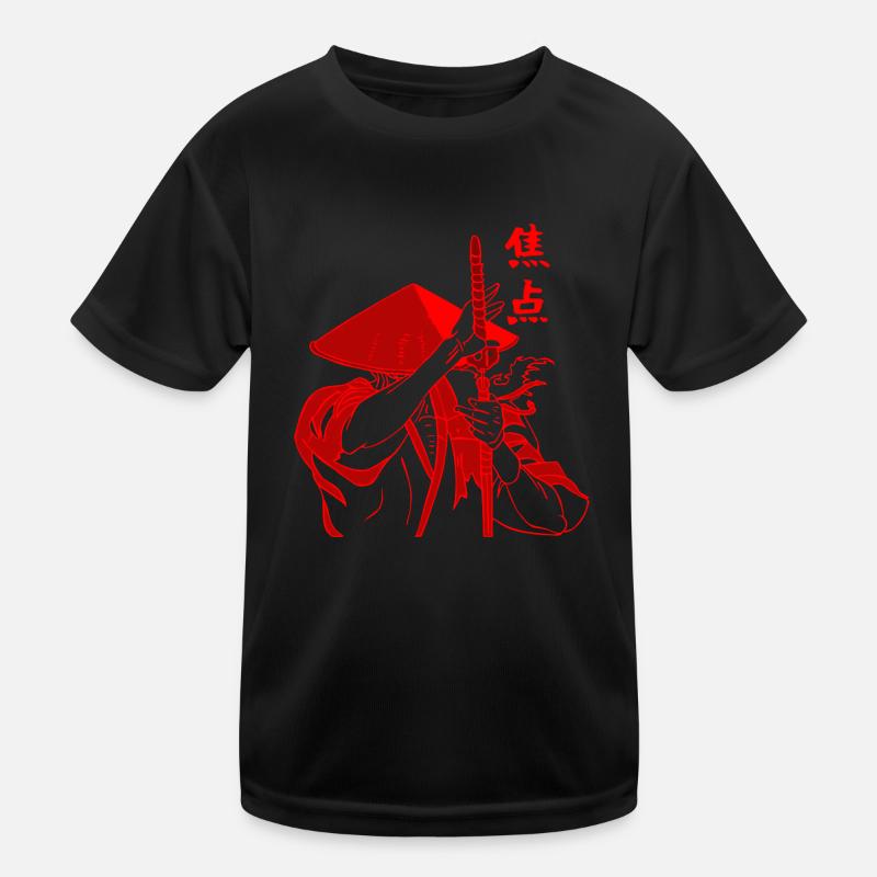 Samurai Schwert Japan Katana Kinder Funktions-T-Shirt