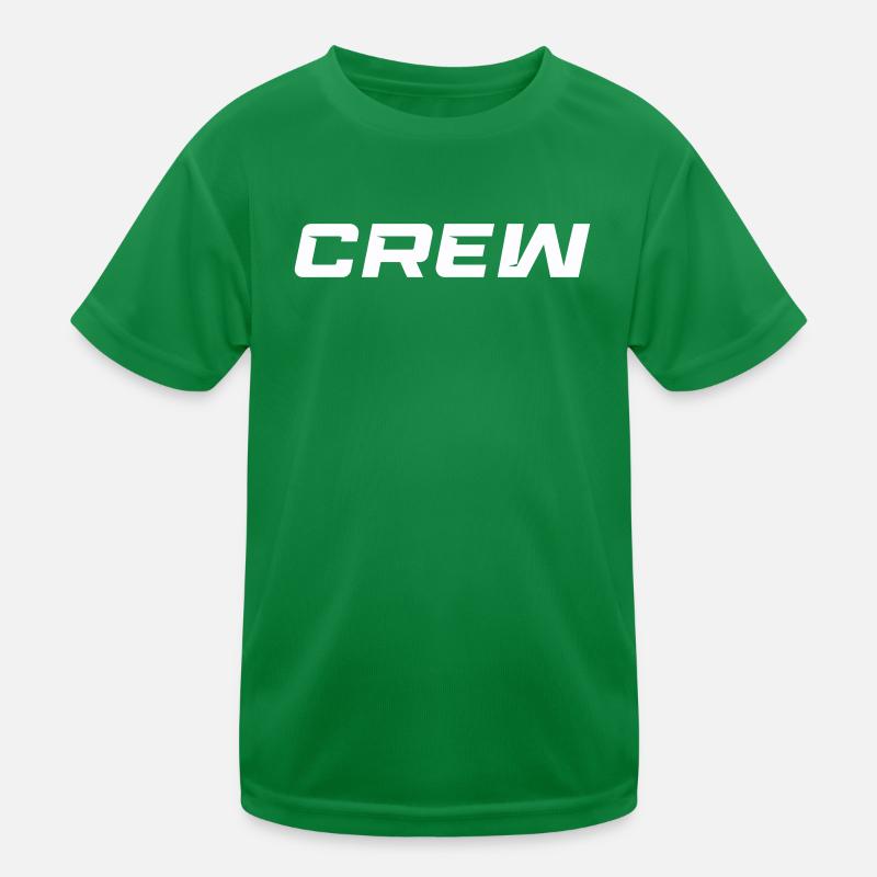 Crew Kinder Funktions-T-Shirt