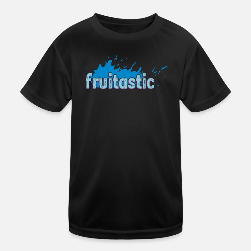 fruitastic claim fresh splash blue Kinder Funktions-T-Shirt