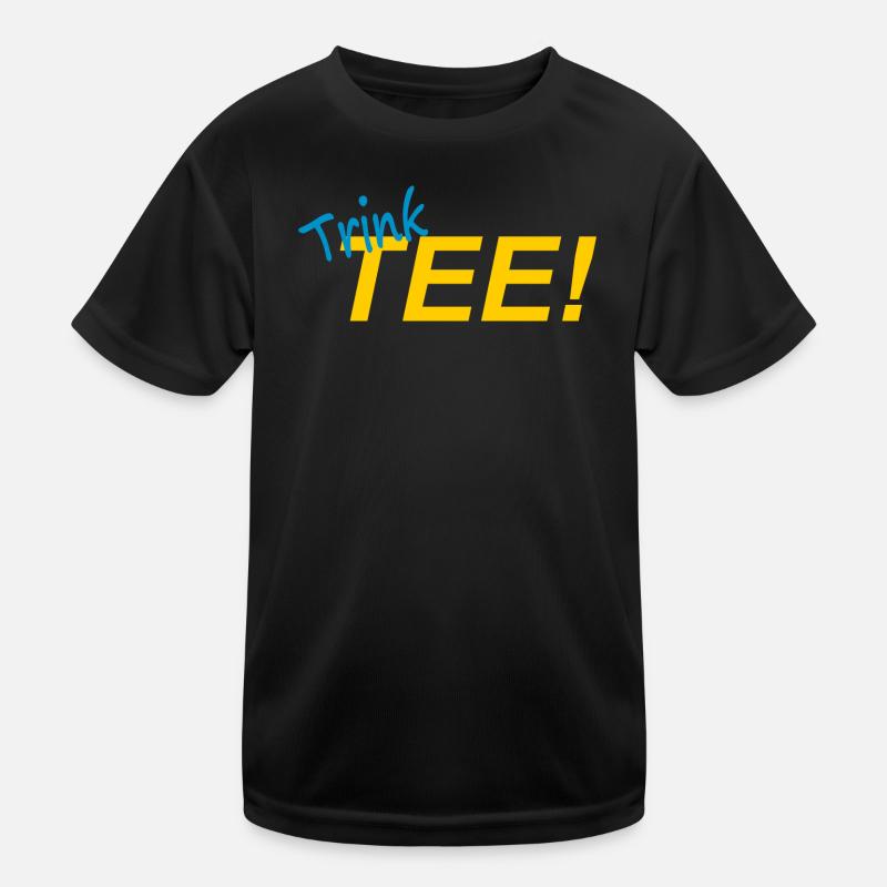 DRINK TEA! Kids Functional T-Shirt