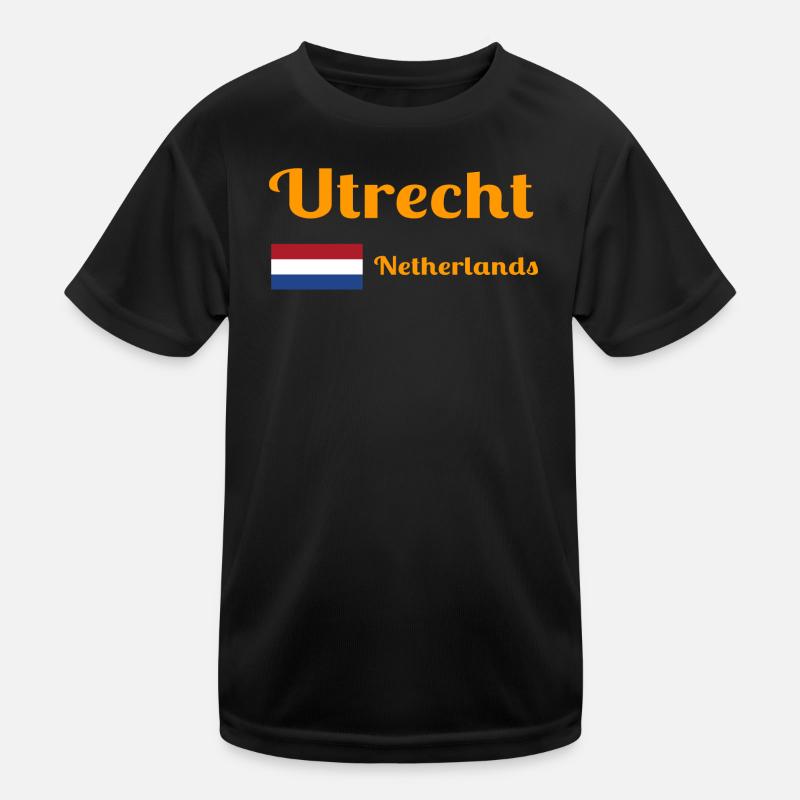 Utrecht, Pays-Bas - Imprimés élégants T-shirt sport Enfant