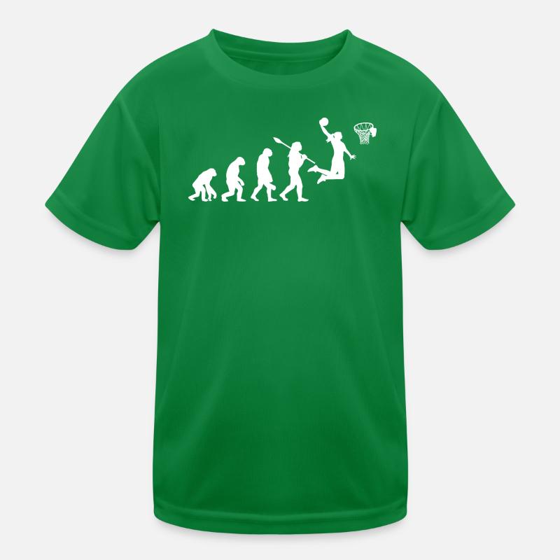 Évolution de l’athlète féminine de basket-ball T-shirt sport Enfant