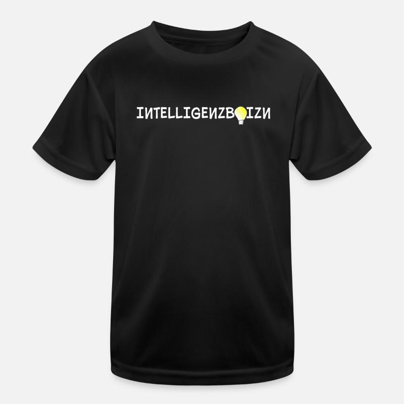 Intelligenzboizn - intelligent person, dialect Kids Functional T-Shirt