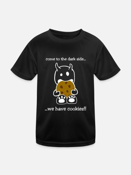 come to the darkside ... - Kids Functional T-Shirt - black - Front