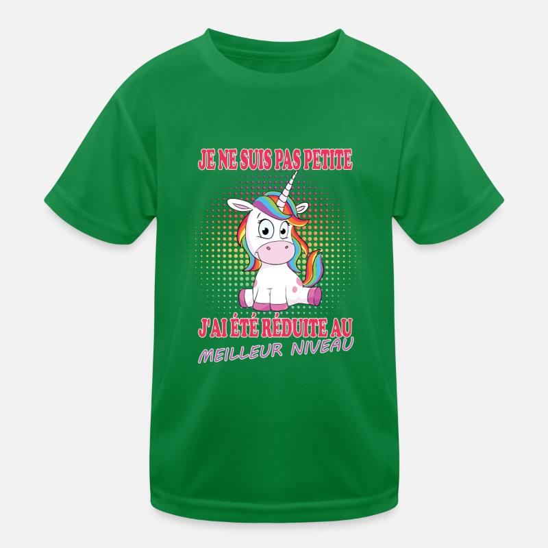 Licorne Kinder Funktions-T-Shirt