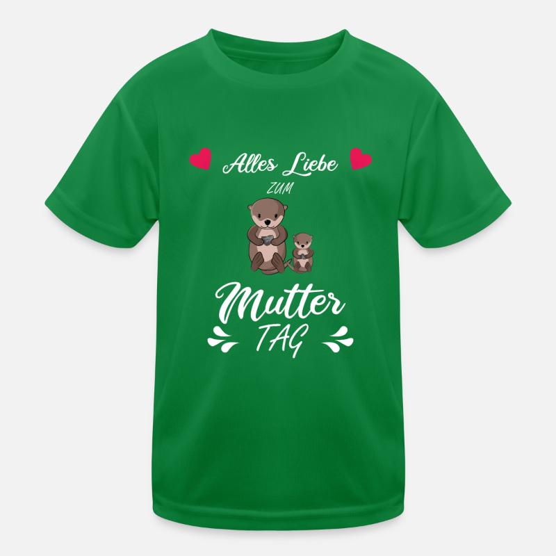 Alles liebe zum Muttertag weiß Kinder Funktions-T-Shirt