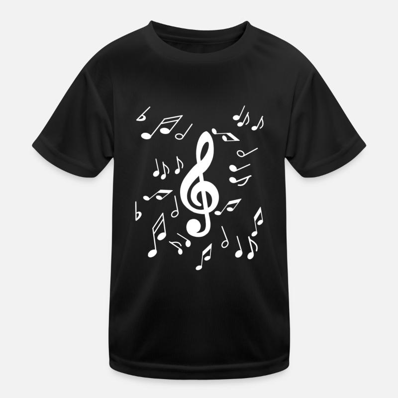 Music Musical Instruments Singing Kids Functional T-Shirt