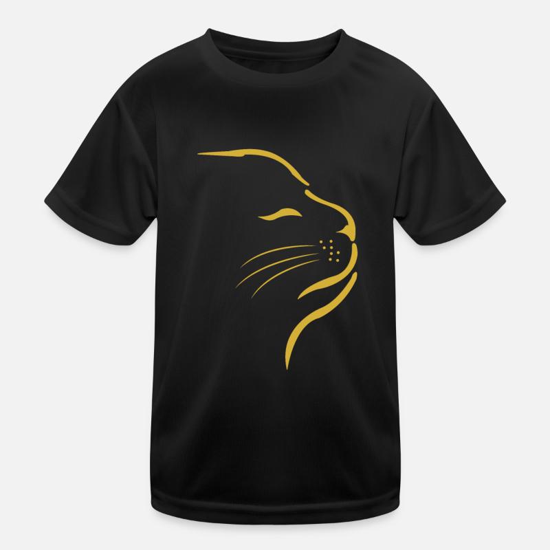 Cat Little Kitten Cat Face Kids Functional T-Shirt