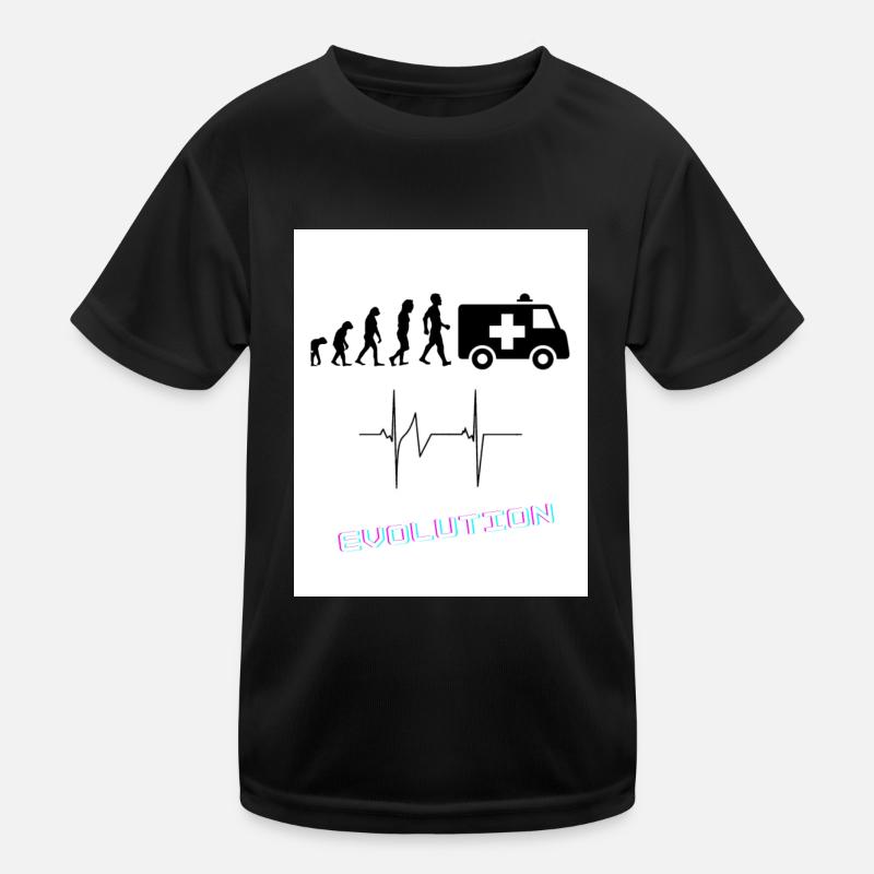 Evolution in the rescue service Kids Functional T-Shirt