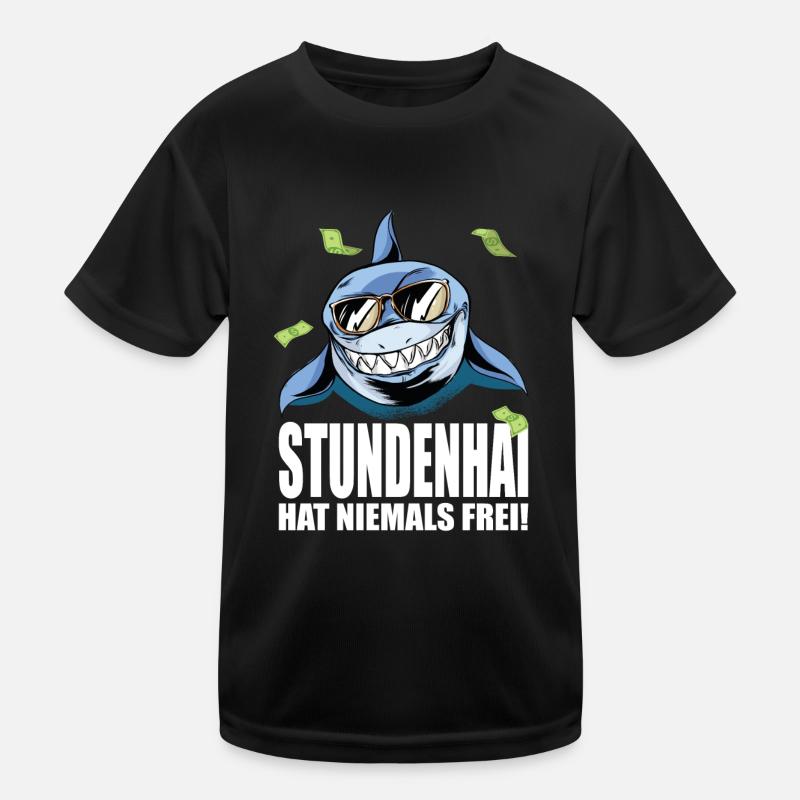 Stundenhai Handwerker Klempner Mechaniker Gärtner Kinder Funktions-T-Shirt