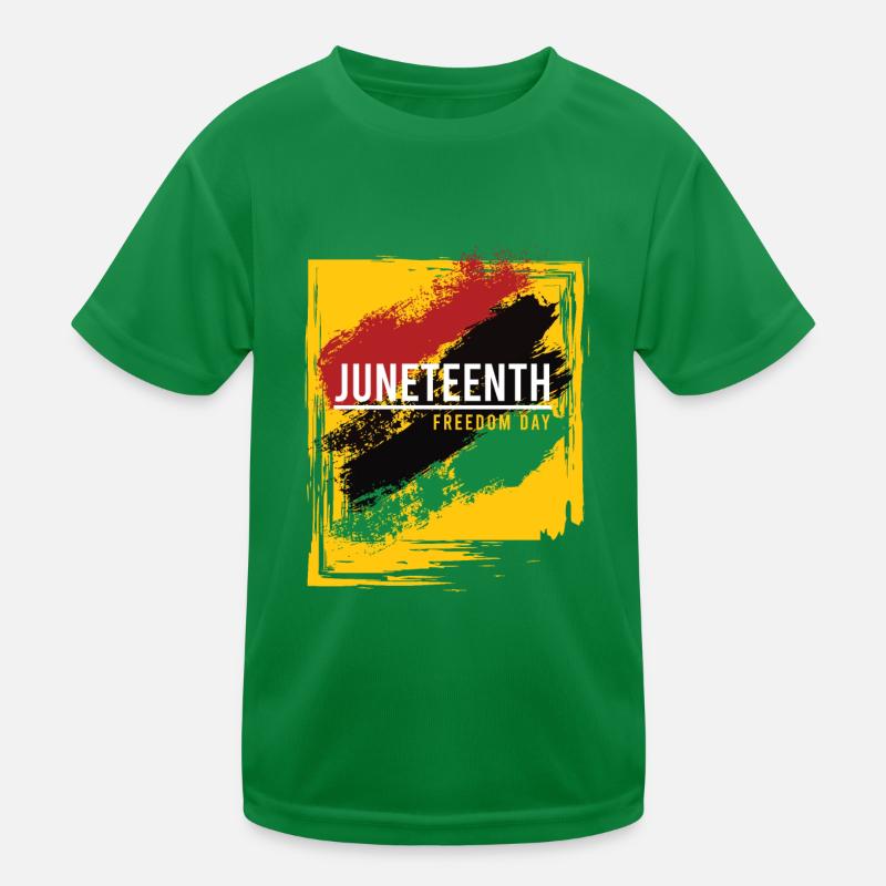 JUNETEENTH - FREEDOM DAY Kids Functional T-Shirt