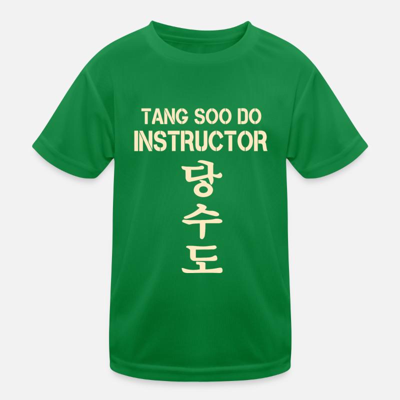 Tang soo do instructor T-Shirt Kinder Funktions-T-Shirt