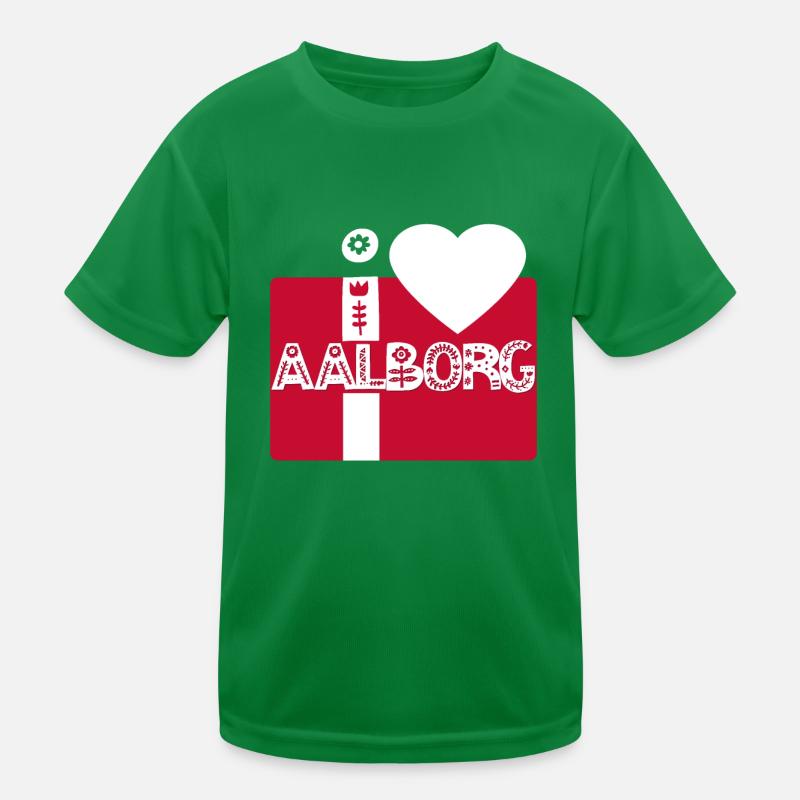 Aalborg Kinder Funktions-T-Shirt