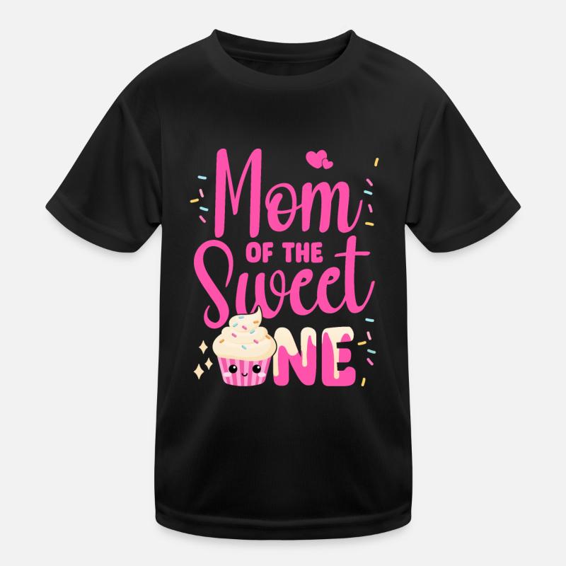 Maman de la douce T-shirt sport Enfant