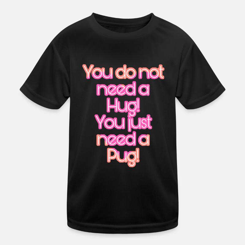 Love Pug Kids Functional T-Shirt