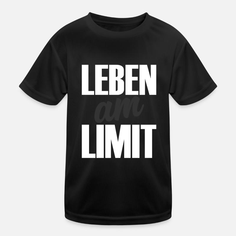 Leben am Limit Kinder Funktions-T-Shirt