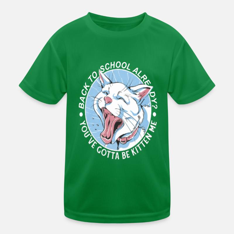 Back to School Kids Functional T-Shirt