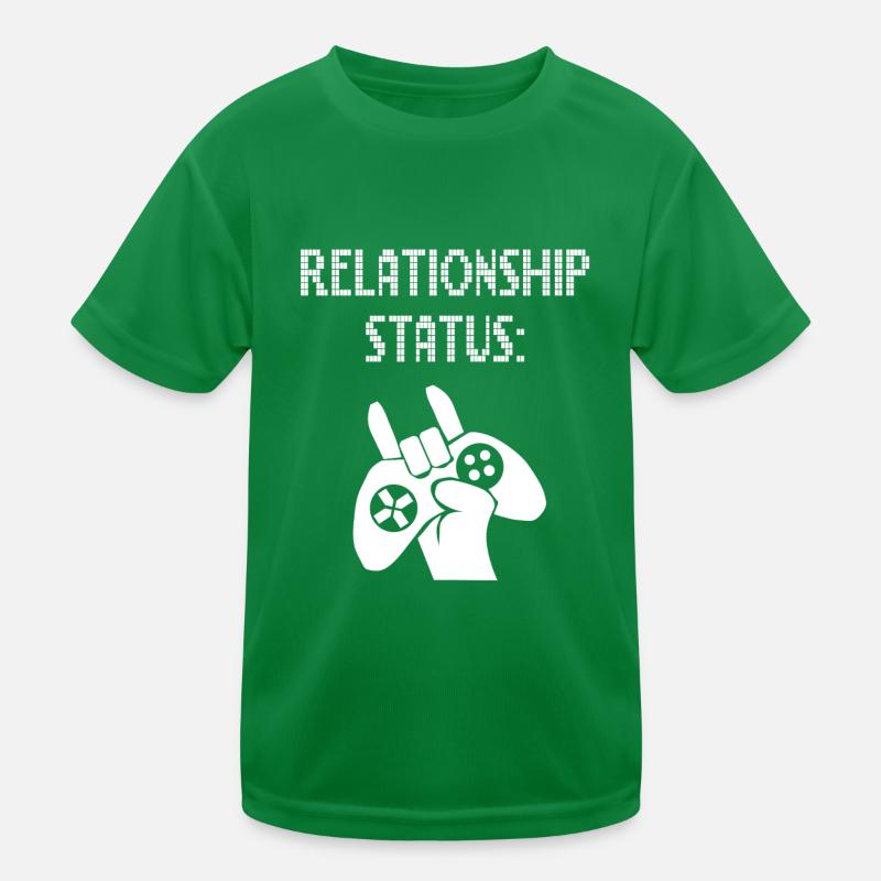 Game Player Relationship Controller Online Graphics Kids Functional T-Shirt