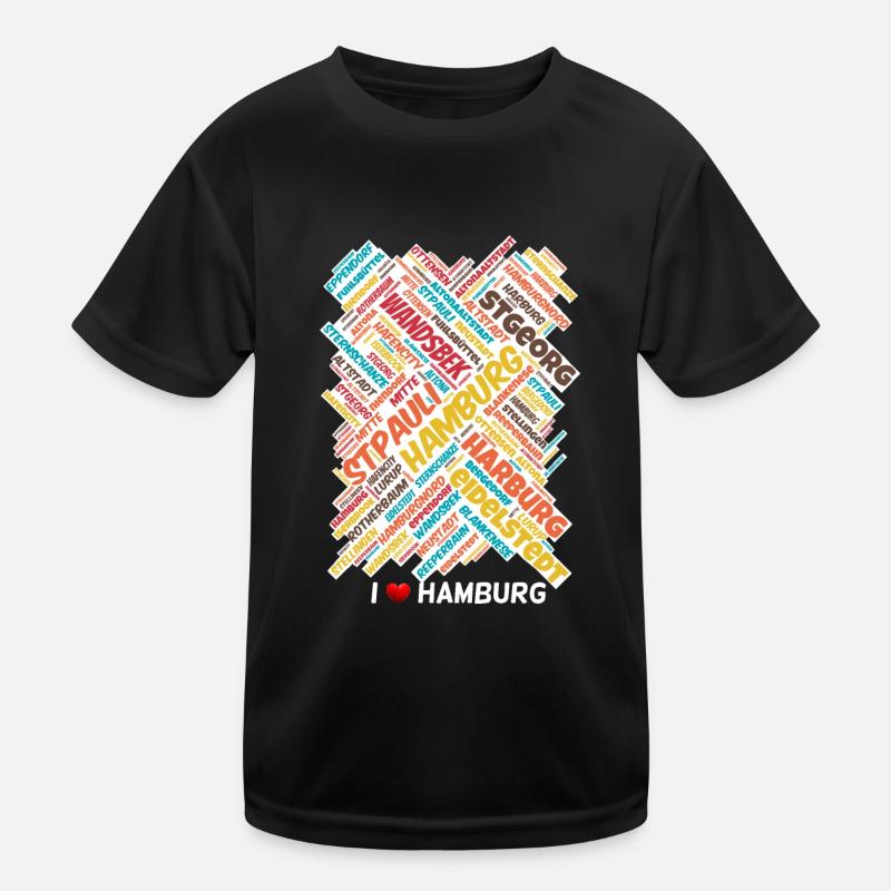 Hamburg Kids Functional T-Shirt