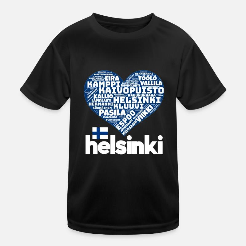 Helsinki T-shirt sport Enfant