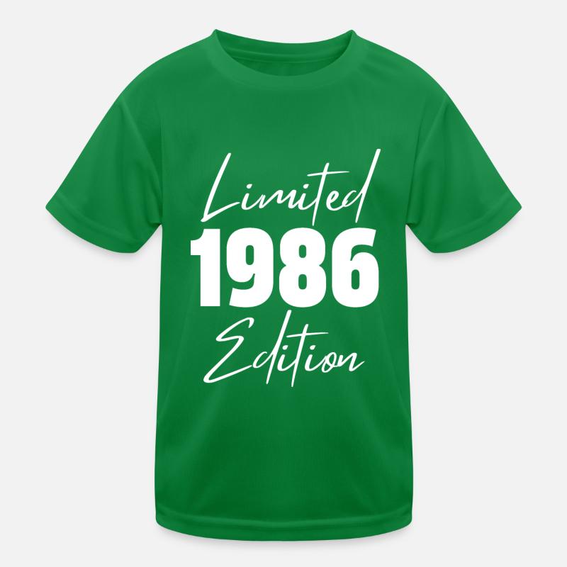 1986 Édition limitée T-shirt sport Enfant