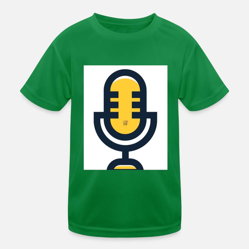 Mikrofon Kinder Funktions-T-Shirt