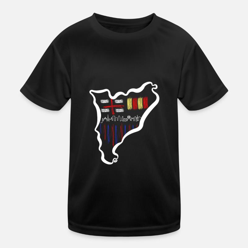 Armoiries de la Catalogne T-shirt sport Enfant