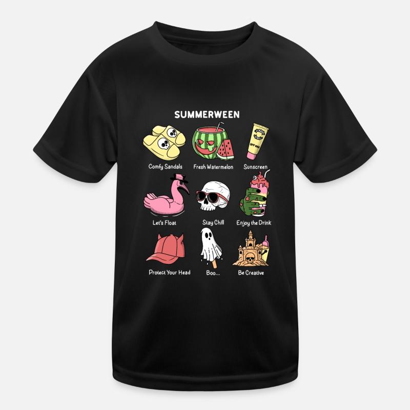 Enjoy Summerween Kids Functional T-Shirt