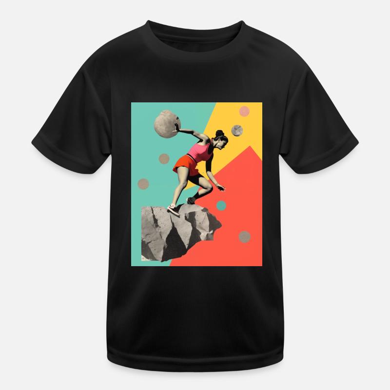Grimpez comme une fille ! T-shirt sport Enfant
