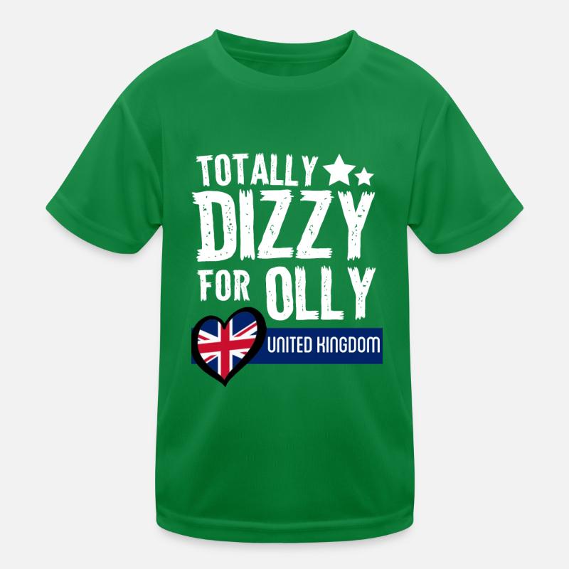 Dizzy UK EUROVISION Kids Functional T-Shirt